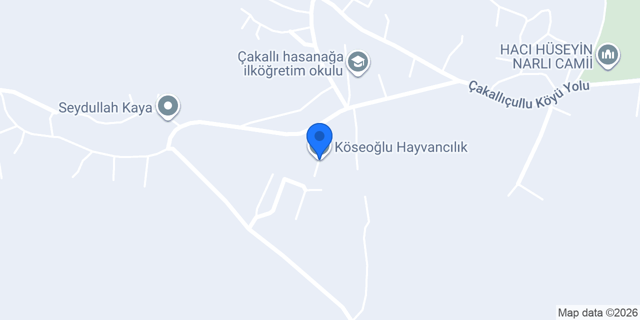 Köseoğlu Hayvancılık konumu