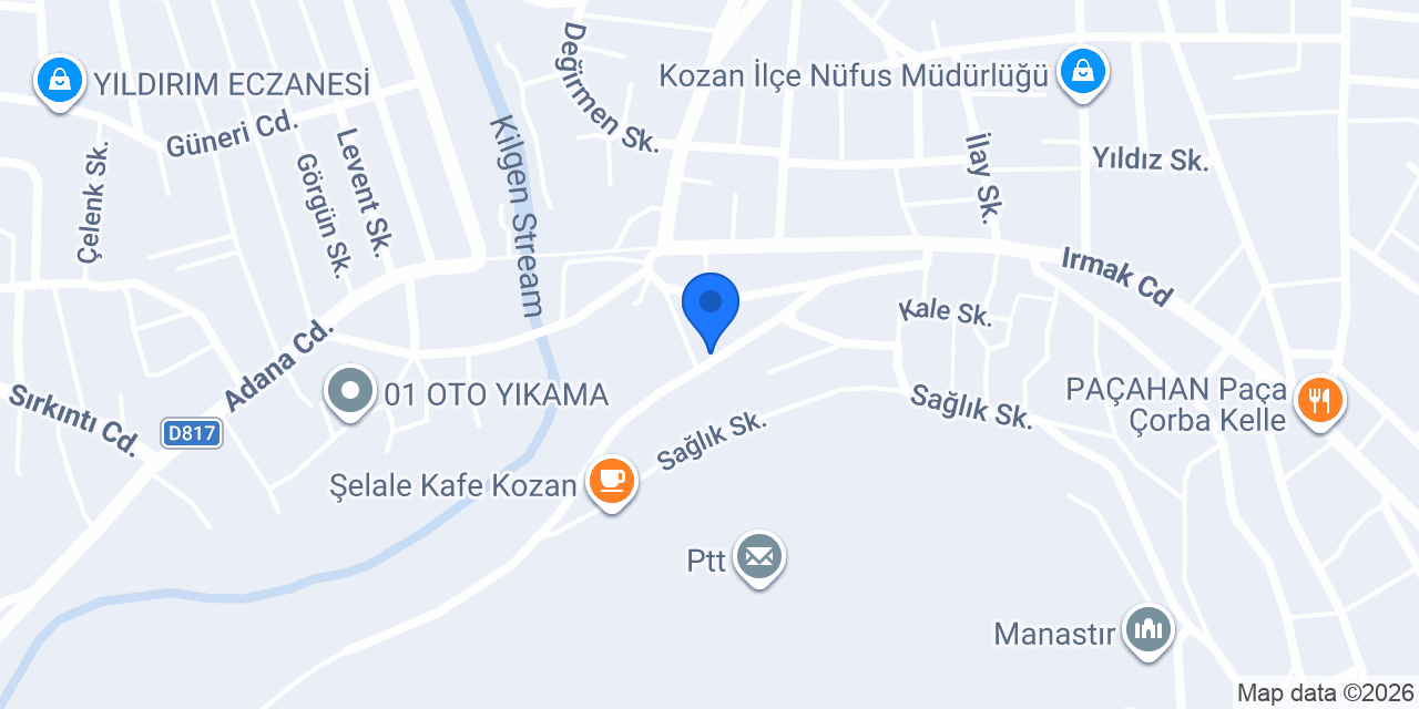 İnce Eczanesi konumu