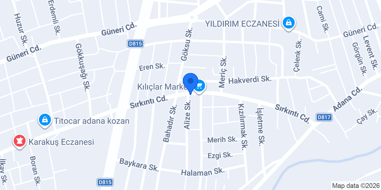 Ertuğrul kuyumcu konumu