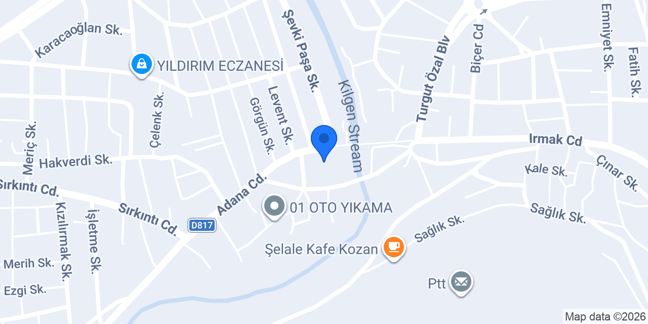 Özel Kalepark Hastanesi konumu