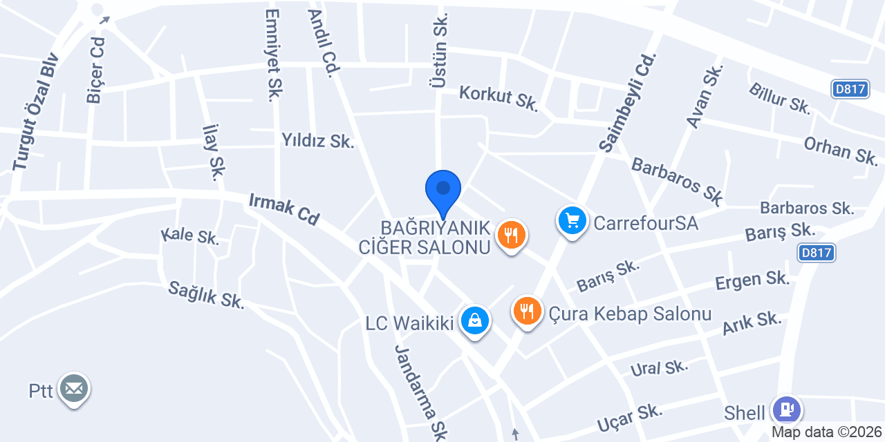Cücenoğlu Veteriner Kliniği konumu