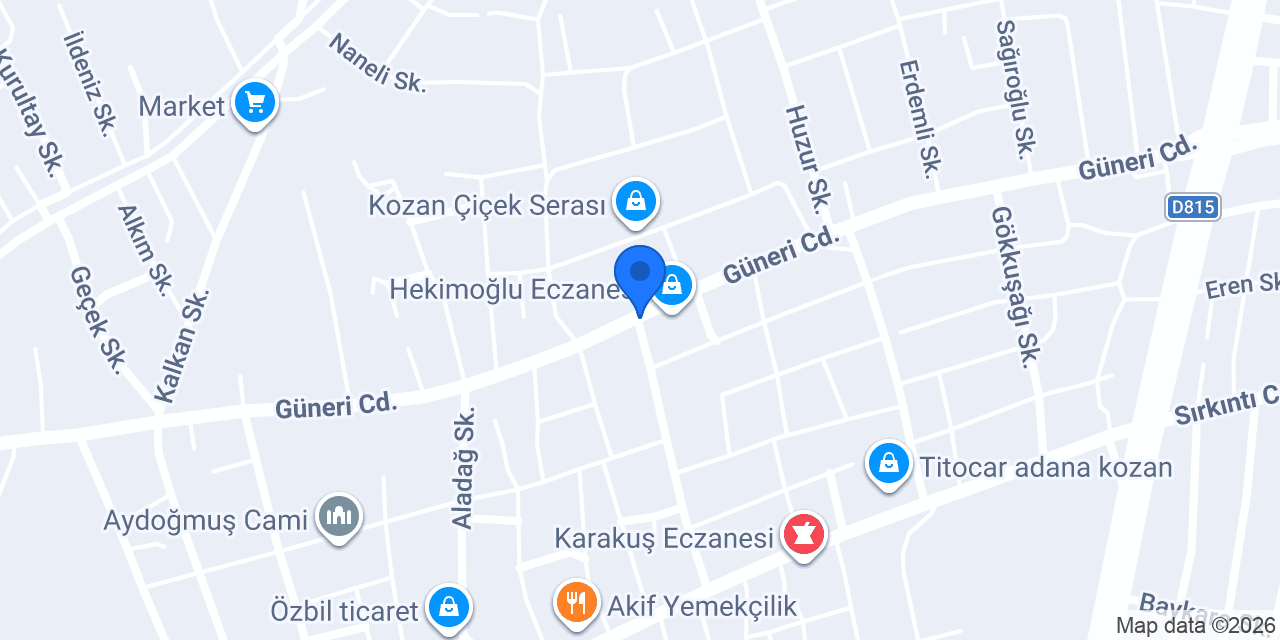 Kurtaran Eczanesi konumu