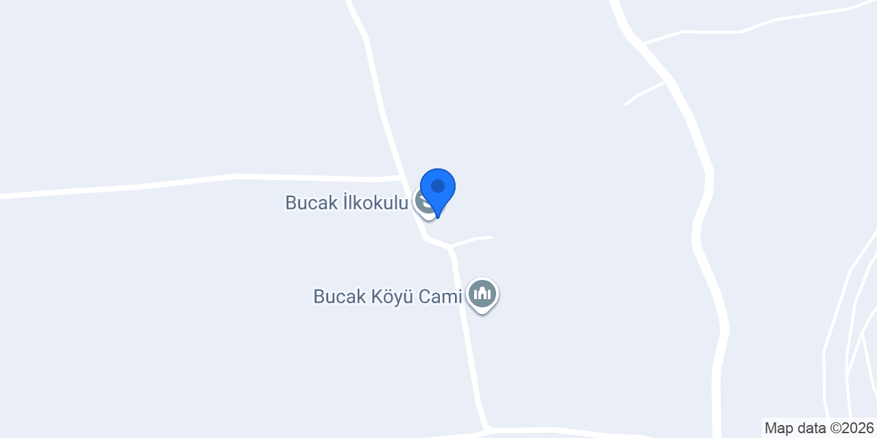 Bucak İlkokulu konumu