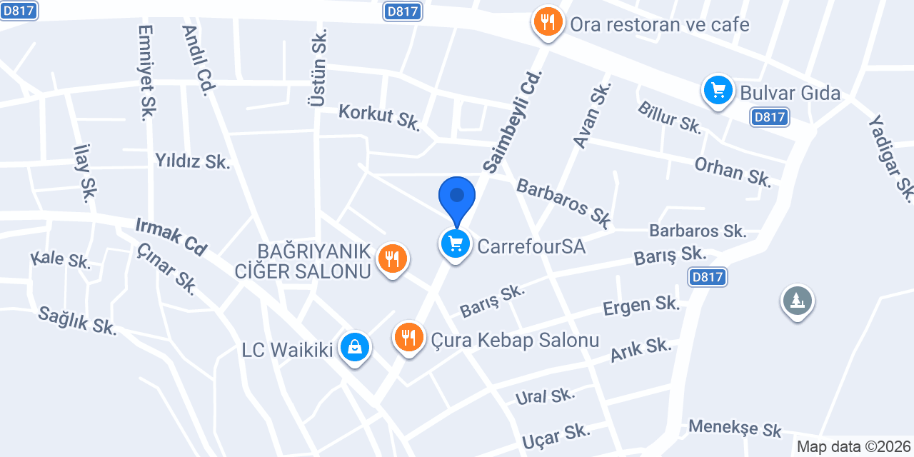 Karaoğlu Bilgisayar konumu