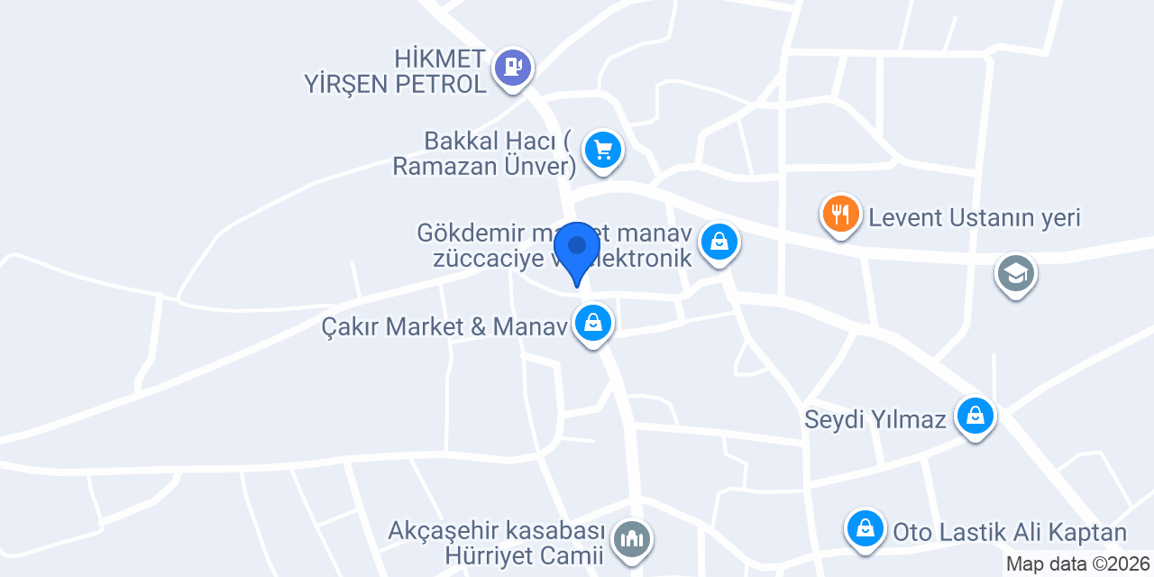 Azim ticaret Akçaşehir konumu