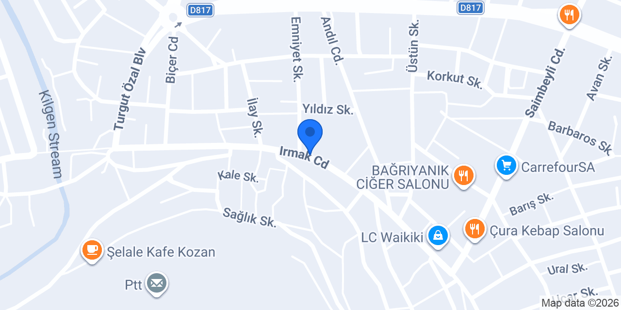 Küpeli inşaat konumu