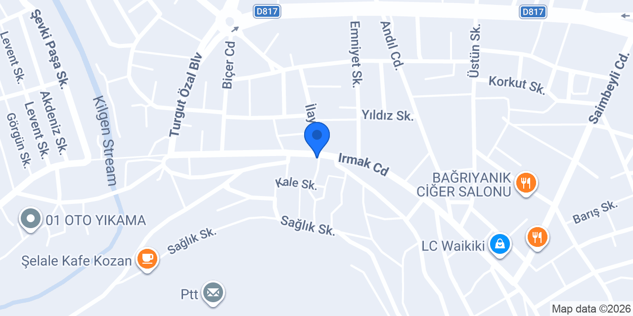 Altıparmak Emlak konumu