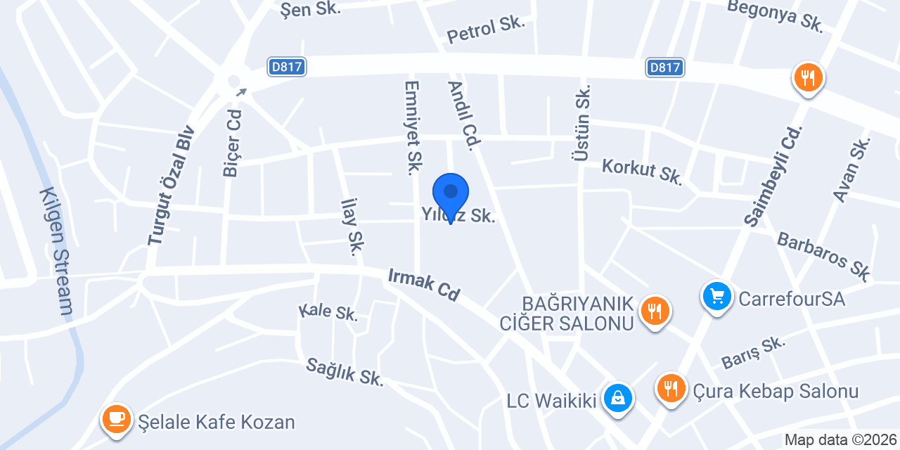 Çelik Oto Lastik Tamirhanesi konumu