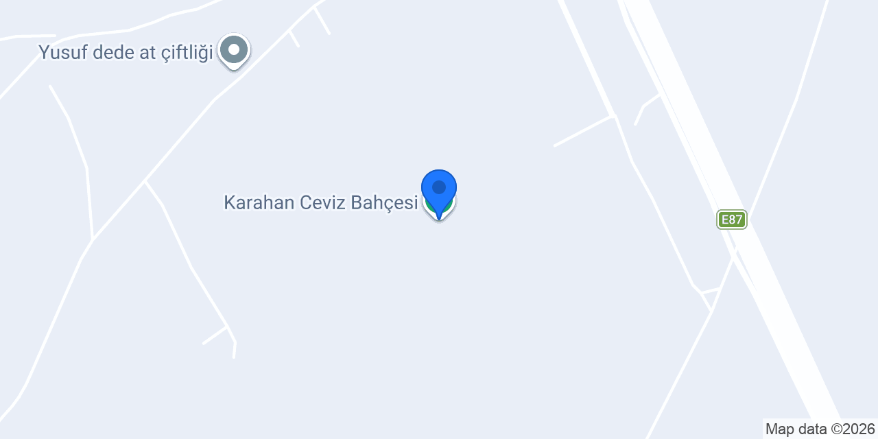 Karahan Ceviz Bahçesi konumu