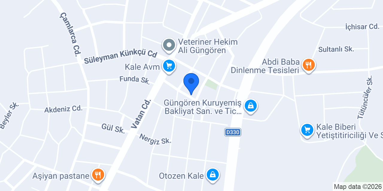 Uluçam Erkek Öğrenci Yurdu konumu