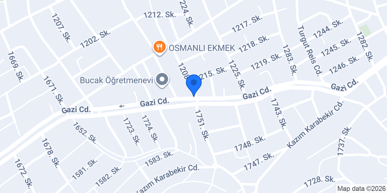 Çelikdemir Klima konumu