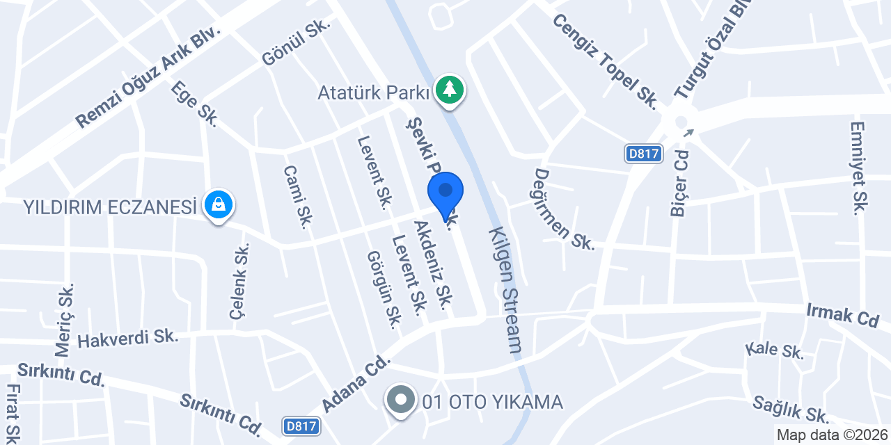 GENCAY AUTO konumu