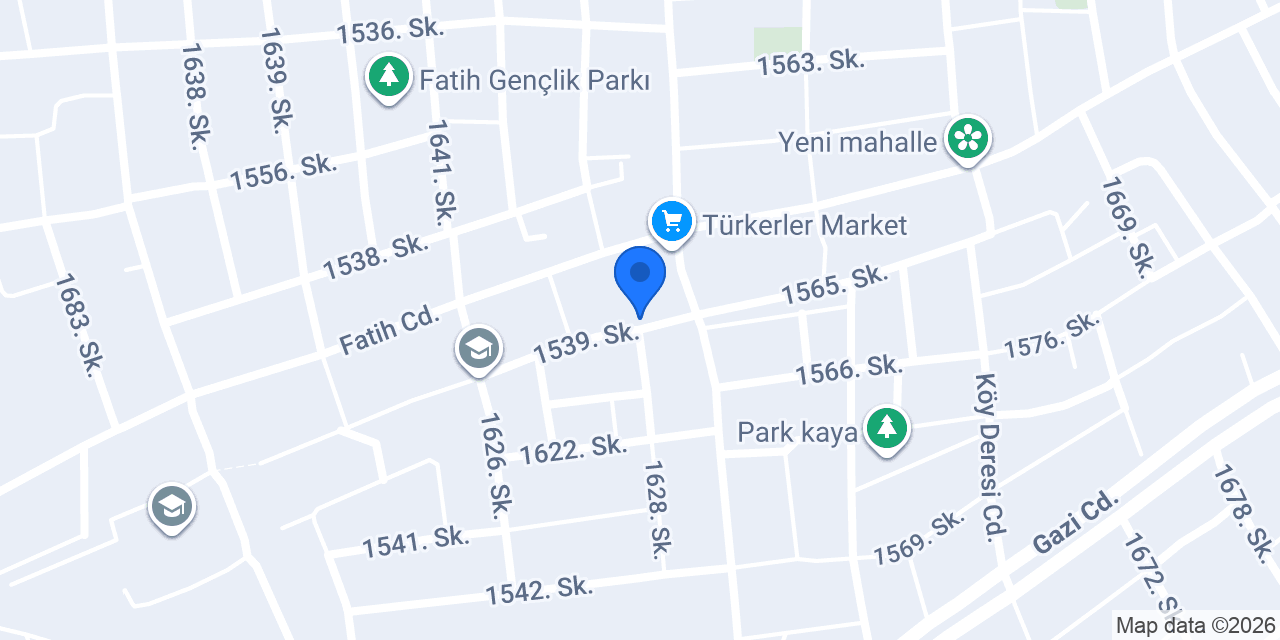 Bucak Lale Bahçesi İlkokulu konumu