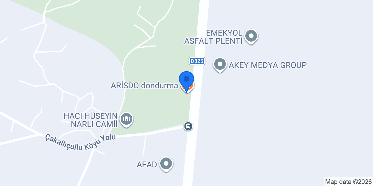 ARİSDO dondurma konumu