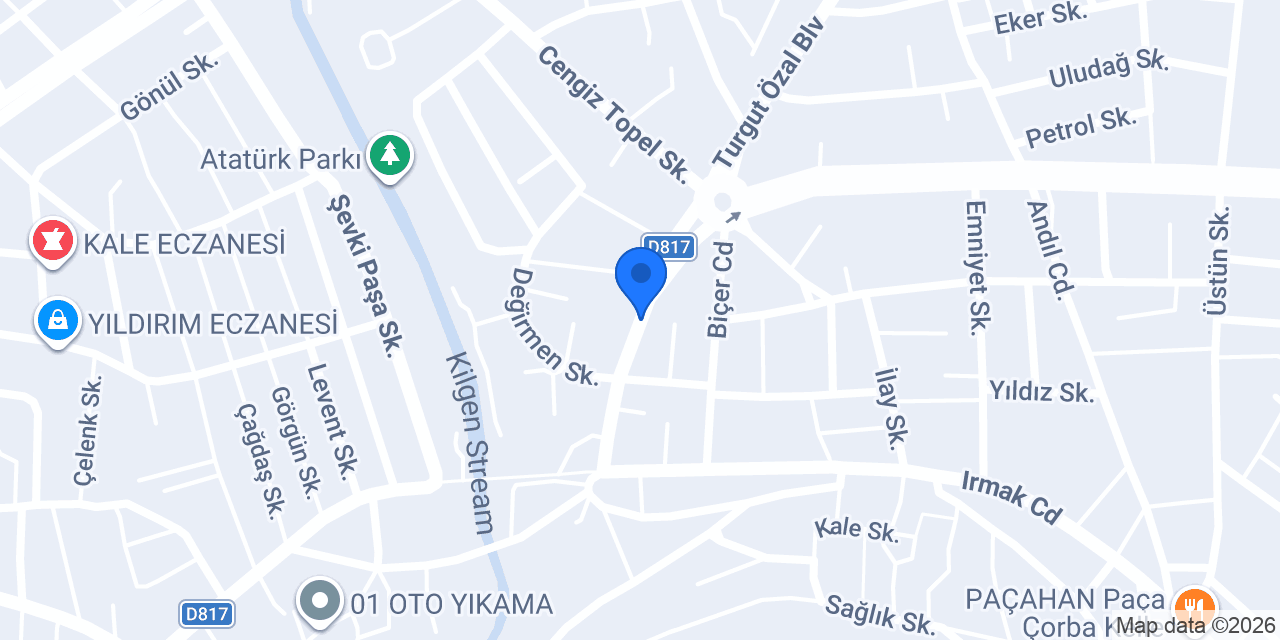 Computest Kozan Oto Ekspertiz konumu