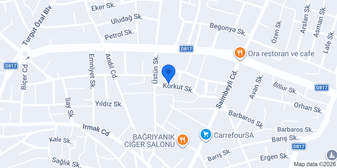 Kozan Yufka Ekmek konumu