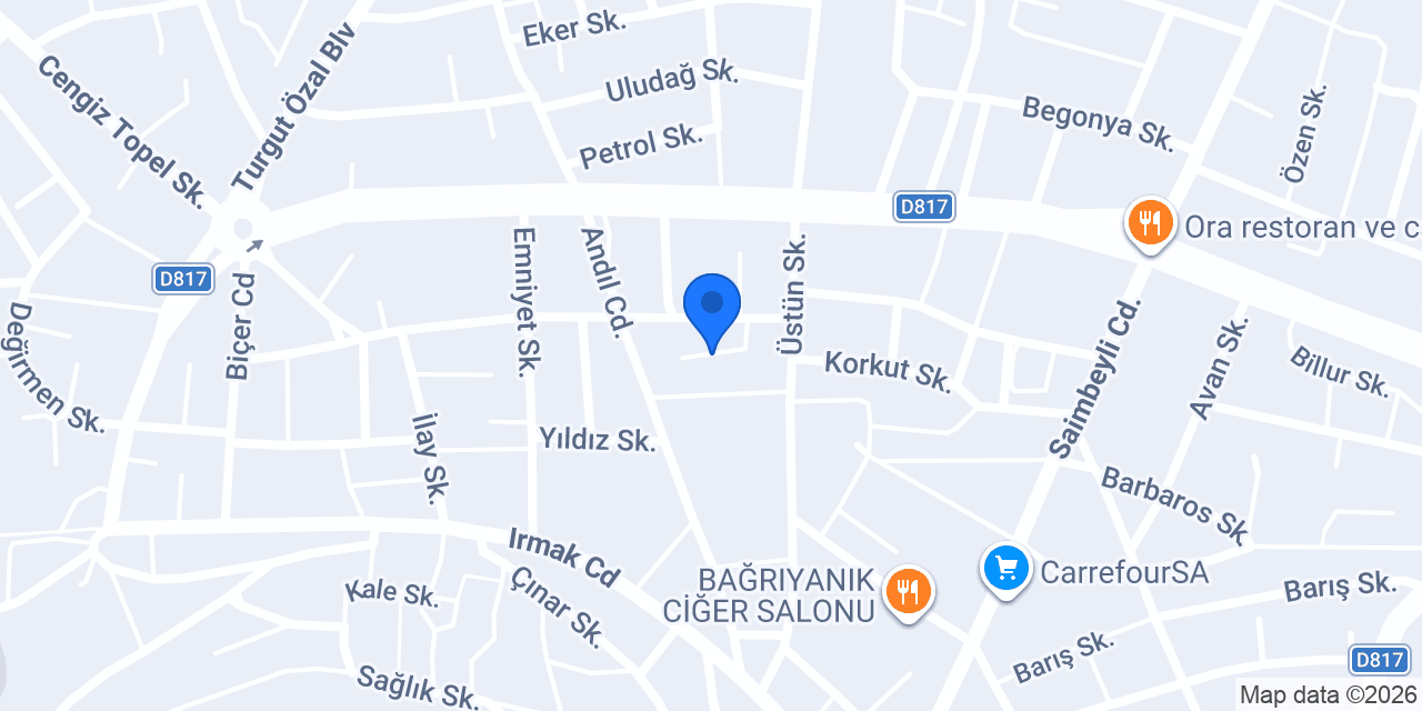 Ulutürk Otel-Pansiyon konumu