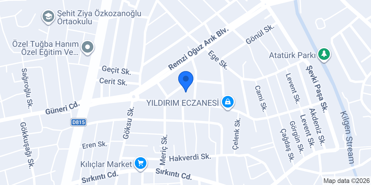 AKBAŞ PERDE ÇEYİZ konumu