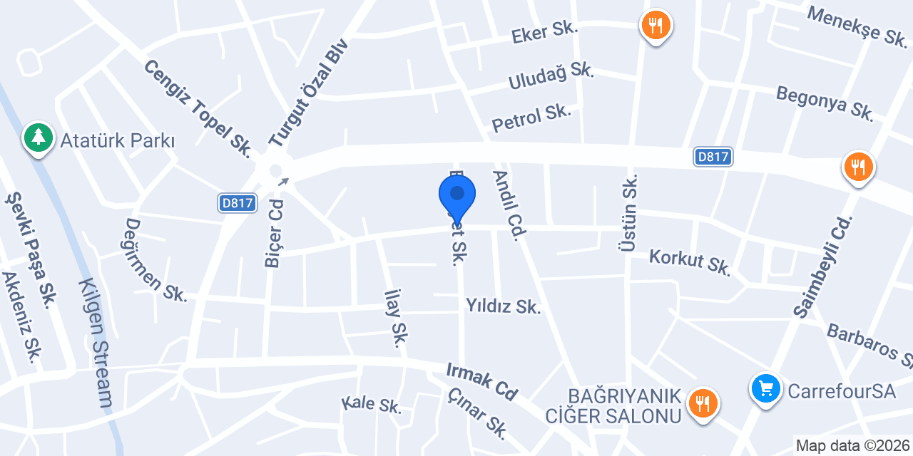 Vefa Veteriner Kliniği konumu
