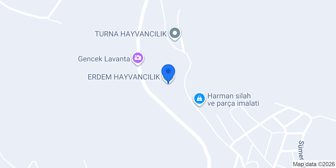 ERDEM HAYVANCILIK konumu