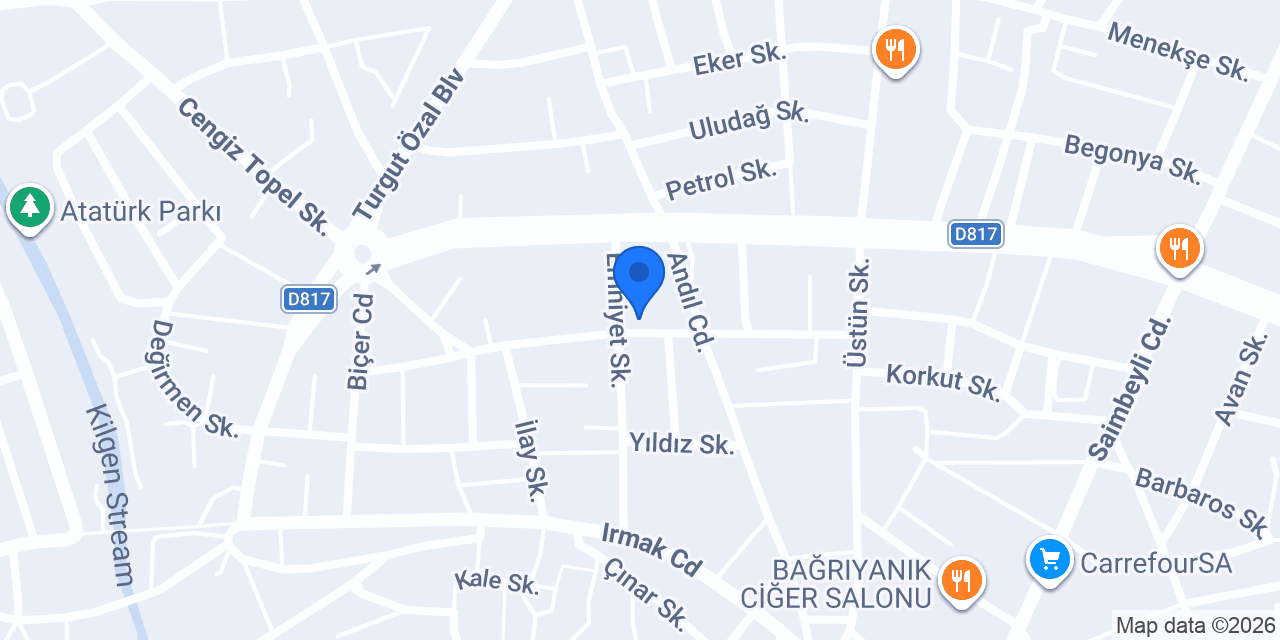 ÖZDEN AÇAR İNŞAAT konumu