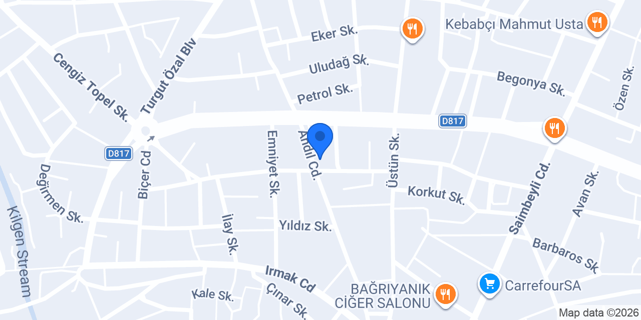 Karaoğlu Veteriner Kliniği konumu