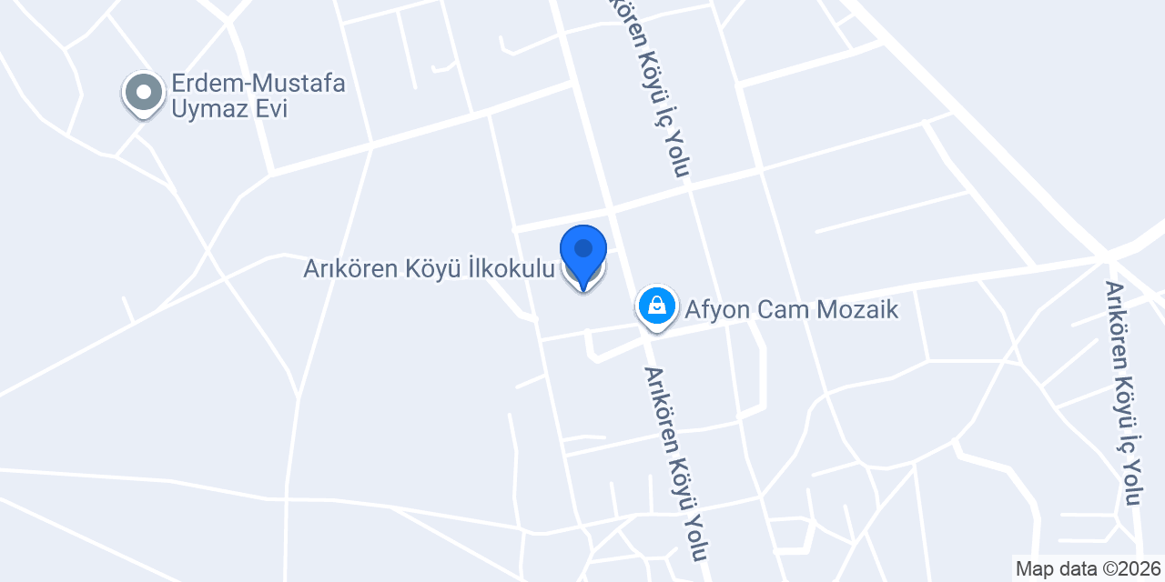 Arıkören Köyü İlkokulu konumu