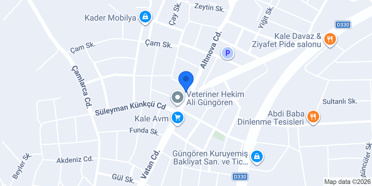 Barçın Hırdavat konumu
