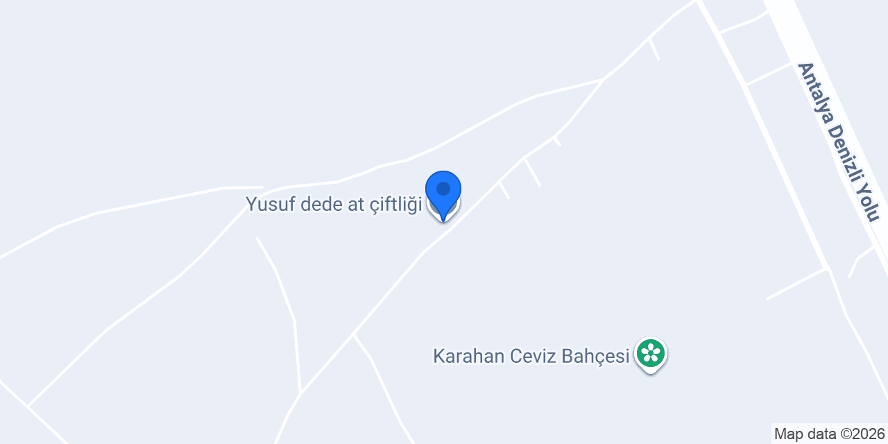 Yusuf dede at çiftliği konumu