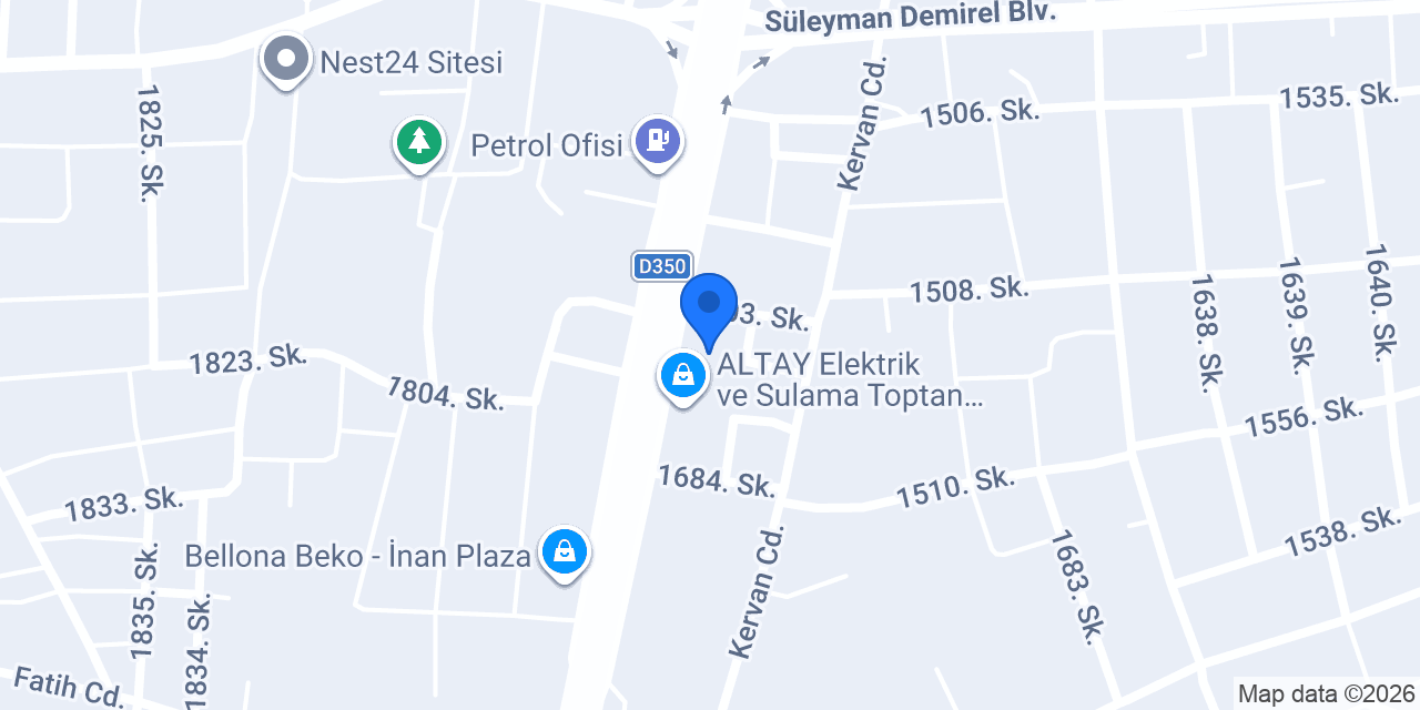 Bucak Önder Halı Yıkama konumu