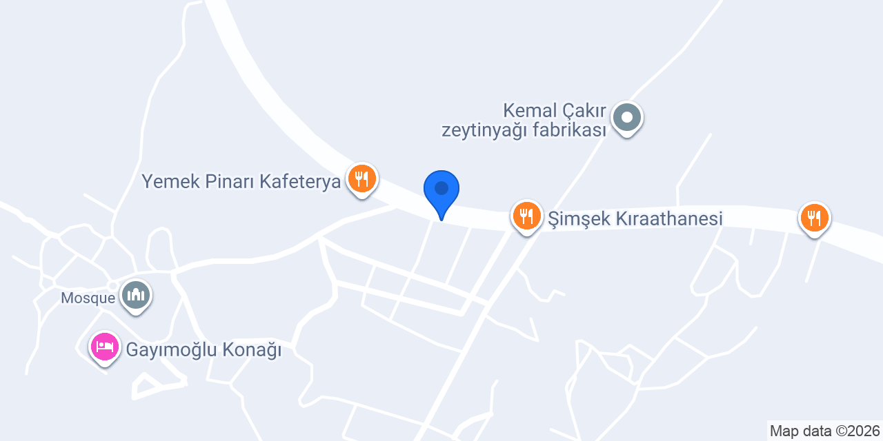Burak çerinin yeri konumu