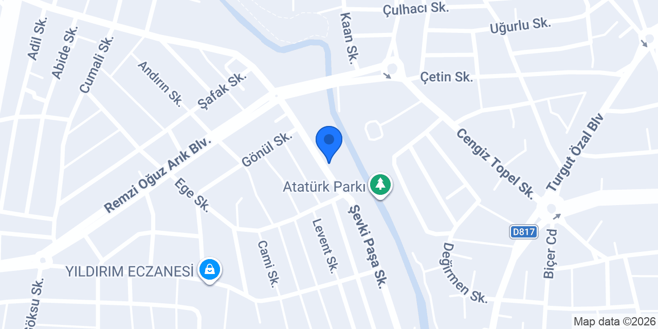 Gül Mobilya Dekorasyon konumu