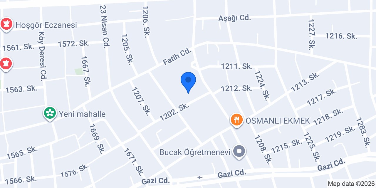 Necati Topay Ticaret Meslek Lisesi konumu