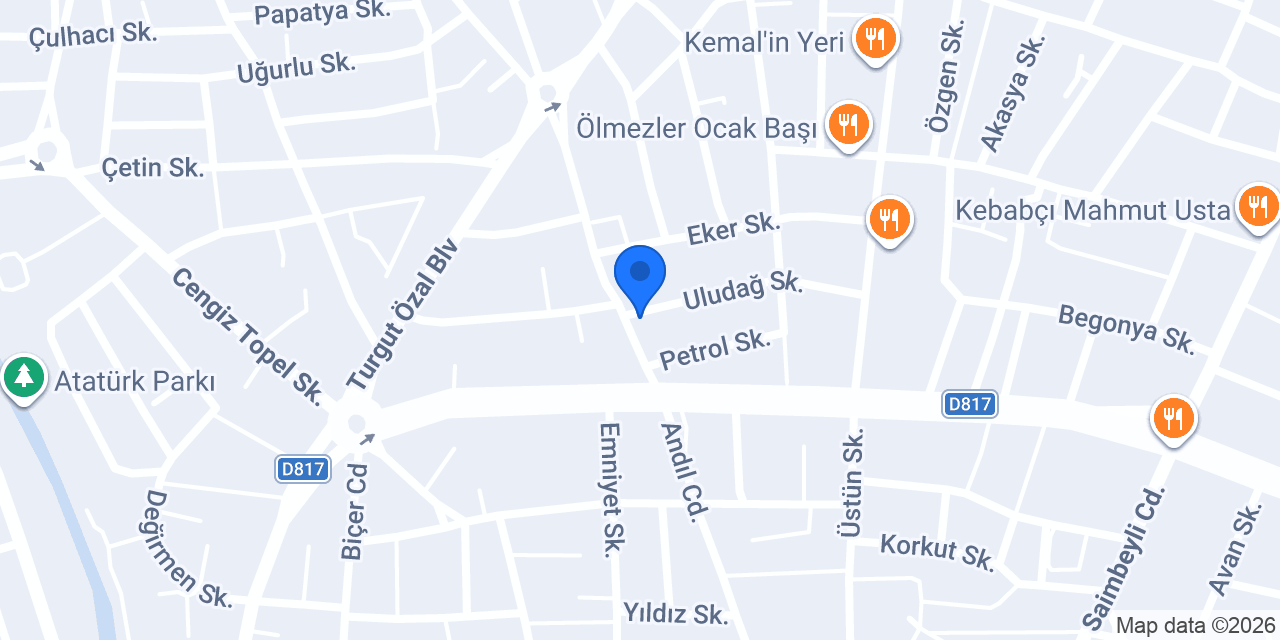 HAKTUĞ İNŞAAT konumu