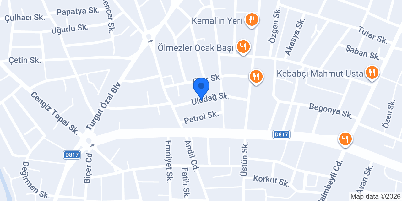 İNCE LAHMACUN VE PİDE konumu