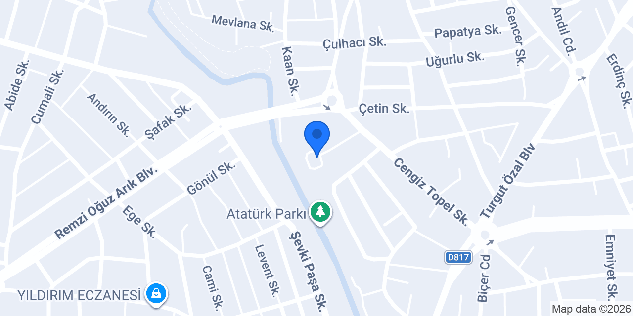 Kozan Çağlayan Erkek Ogrenci Yurdu konumu