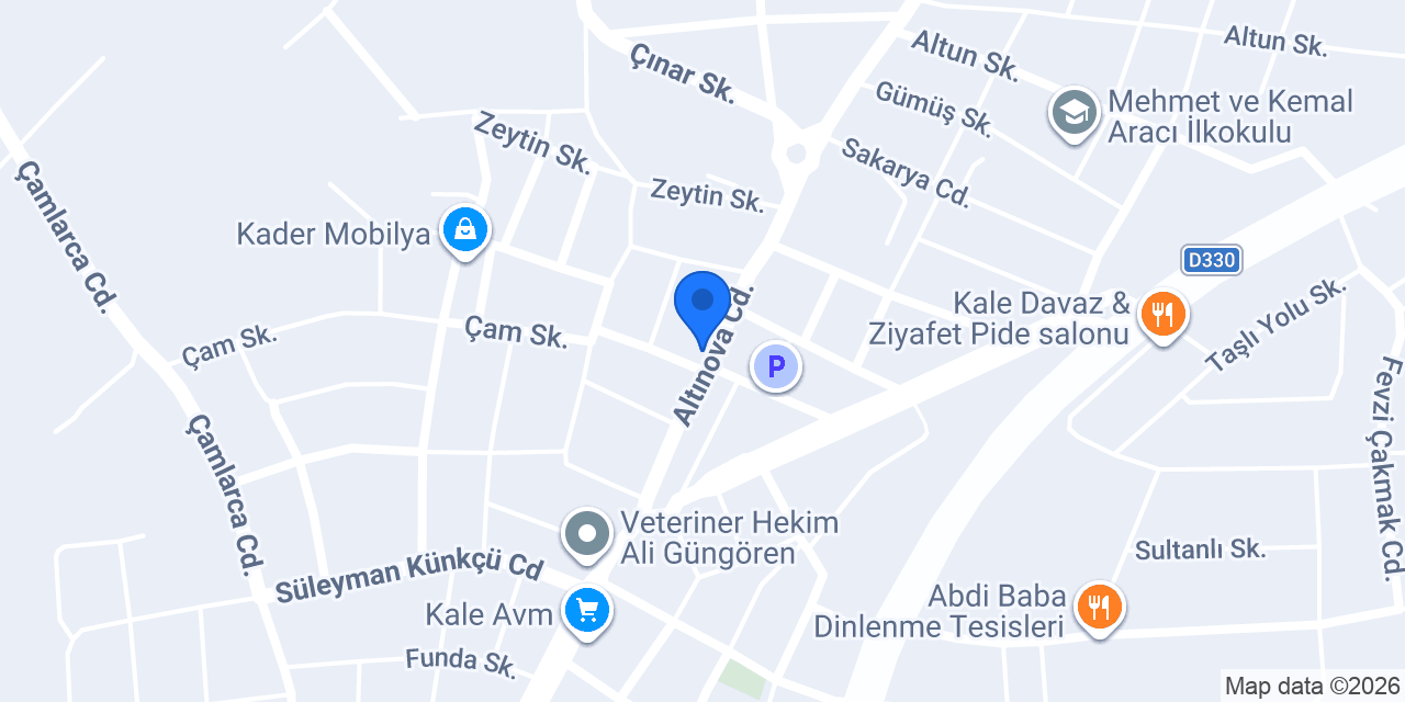 ACF tekstil konumu
