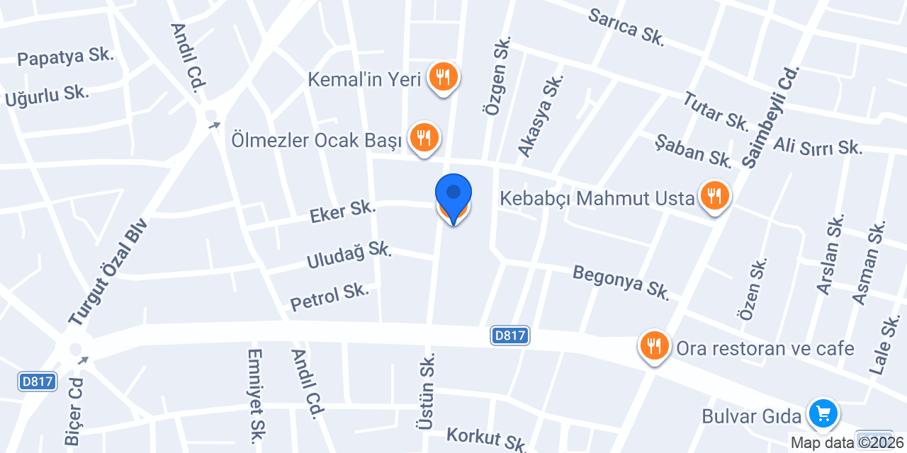 BAYKUŞ GECE DÖNERİ konumu