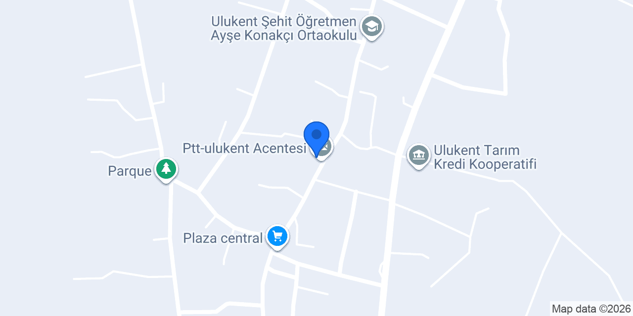 Ptt-ulukent Acentesi konumu