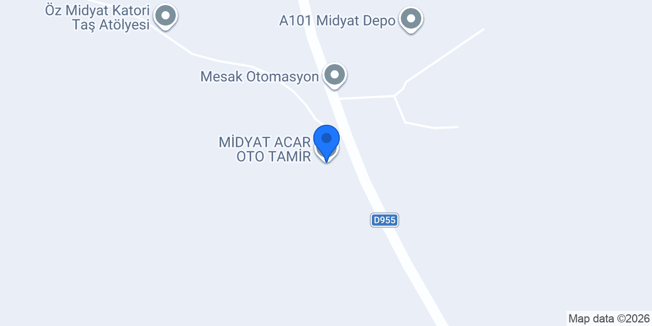 MİDYAT ACAR OTO TAMİR konumu