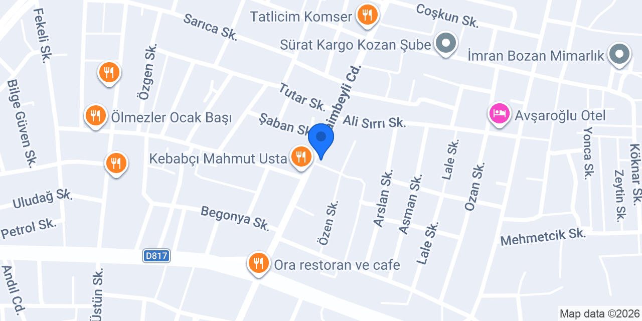 MELİH SARI YAPI MALZEMELERİ konumu