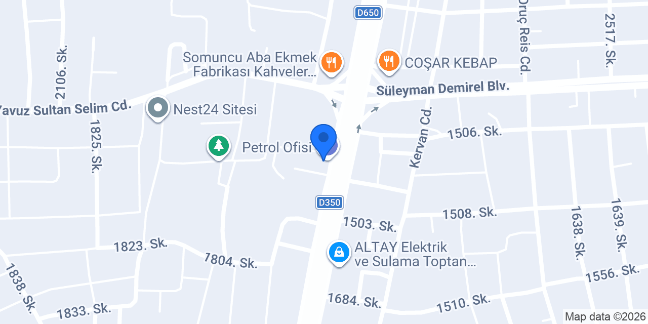 Aygaz Otogaz İstasyonu konumu