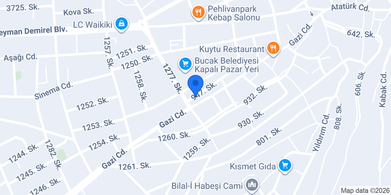 ÖZTÜRK YERBİLİMLERİ MÜHENDİSLİK konumu