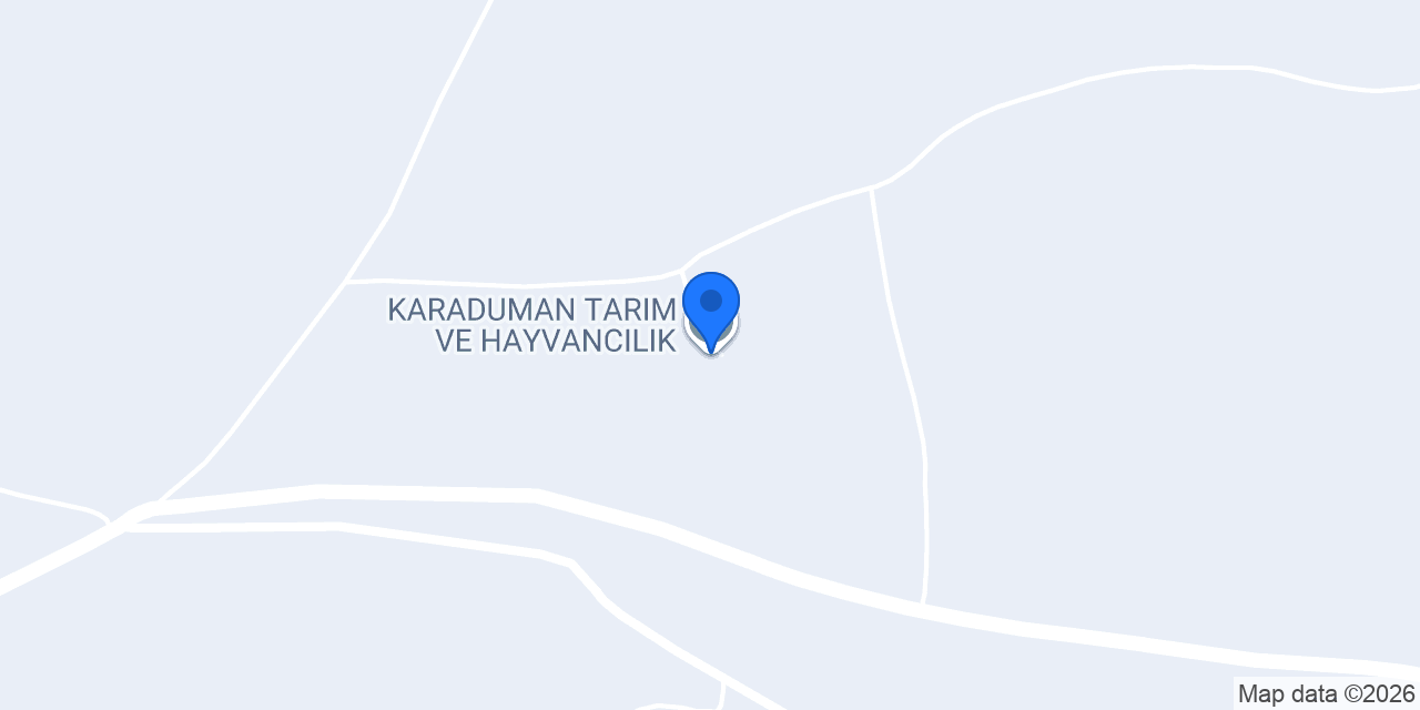 KARADUMAN TARIM VE HAYVANCILIK konumu