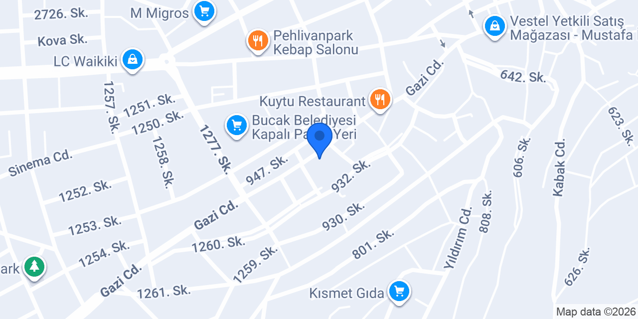 Albeni Ticaret konumu