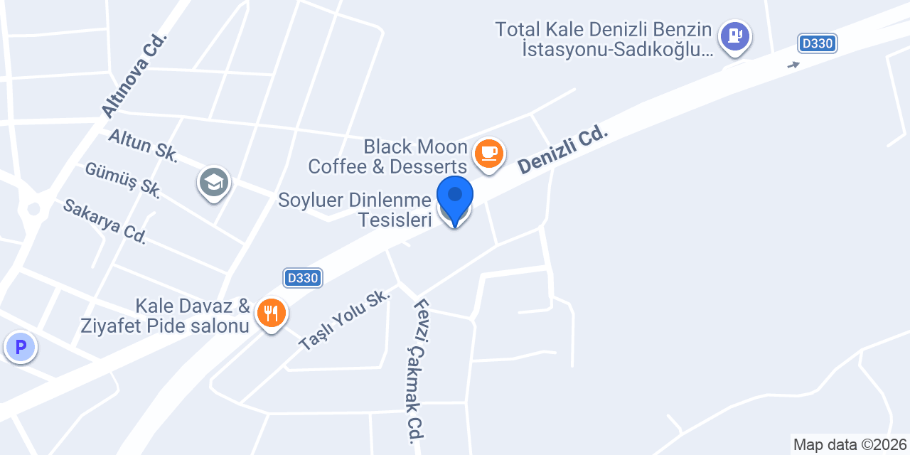 Soyluer Dinlenme Tesisleri konumu