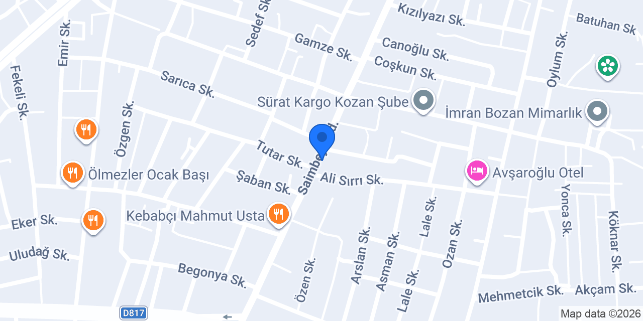 Doyum Döner konumu