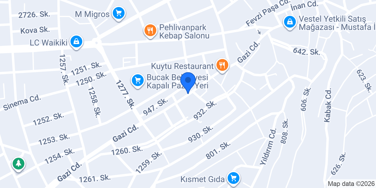 Esenler erkek kuaförü konumu