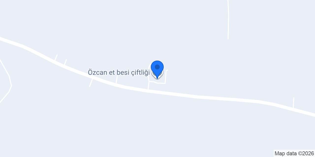 Özcan et besi çiftliği konumu