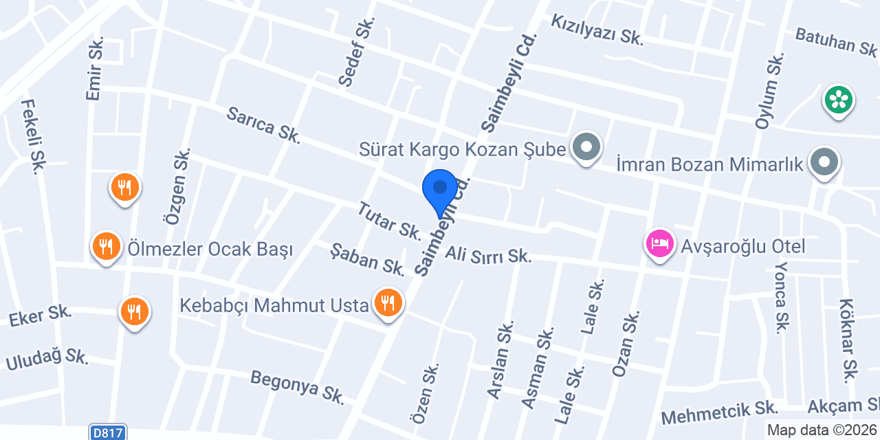 Özdoğan Reklam Ajansı konumu